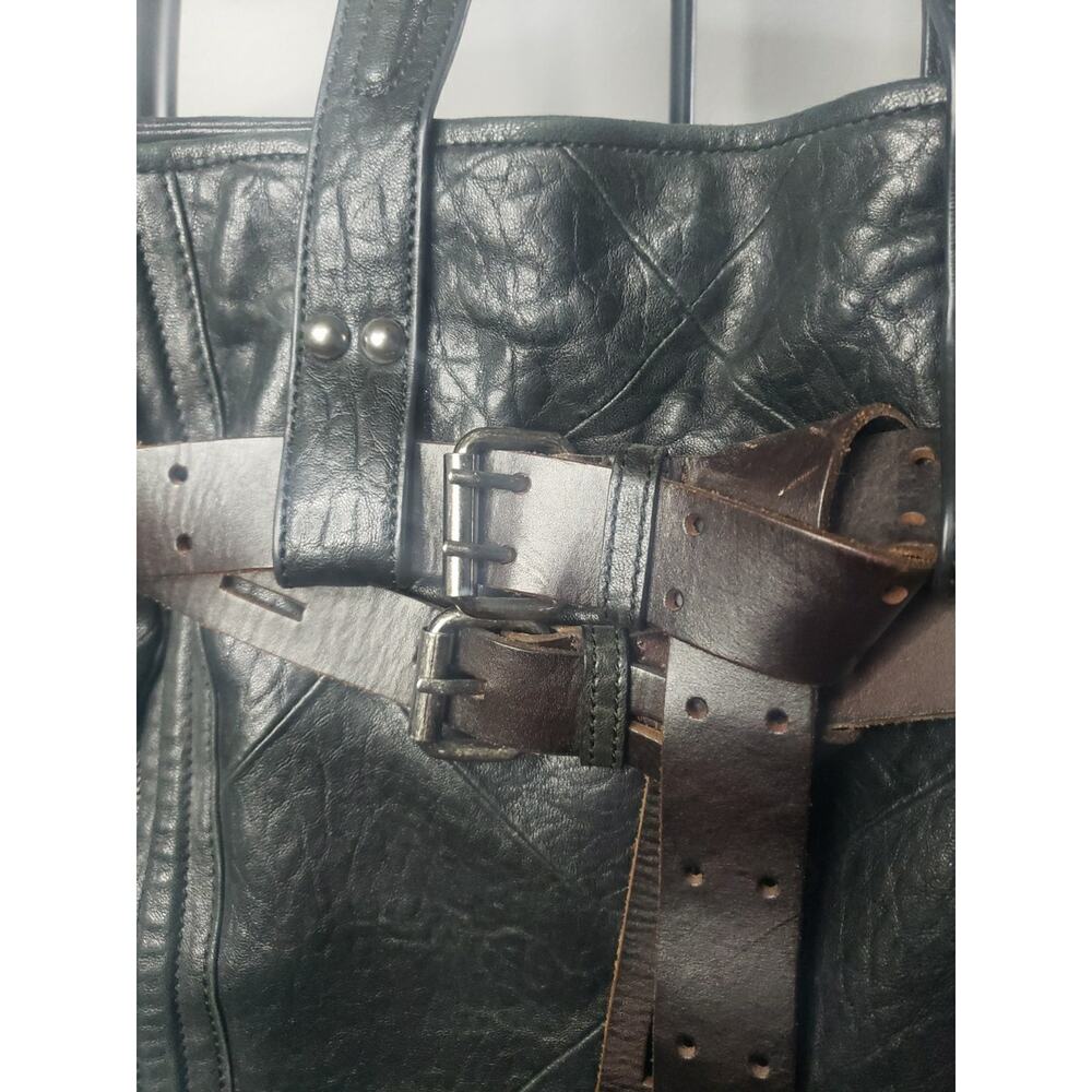 Revel Womens Purse Black Leather - Picture 4 of 7